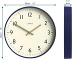 Round Modern Wall Clock — 12" - View 3