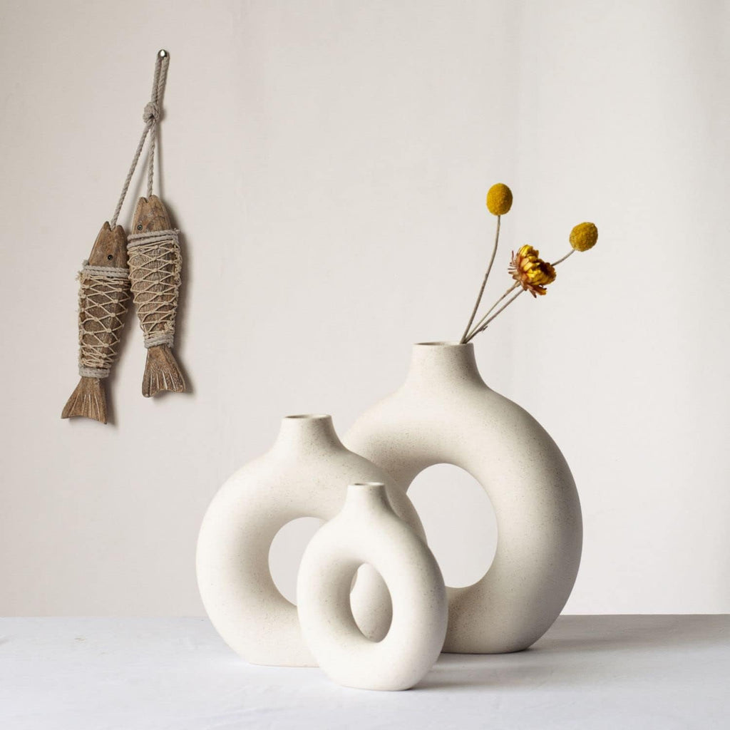 Boho Black Vase - View 6