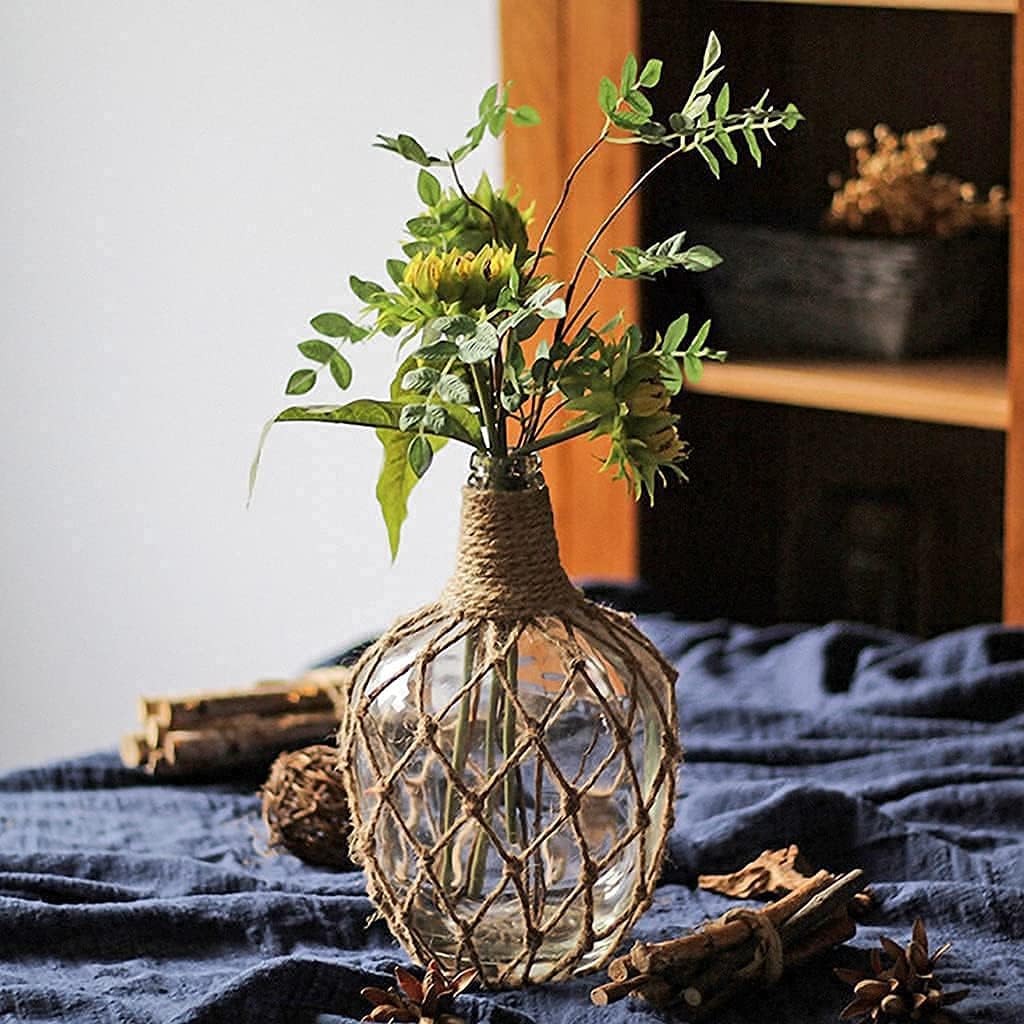 Glass Flower Vase — 10" - View 7