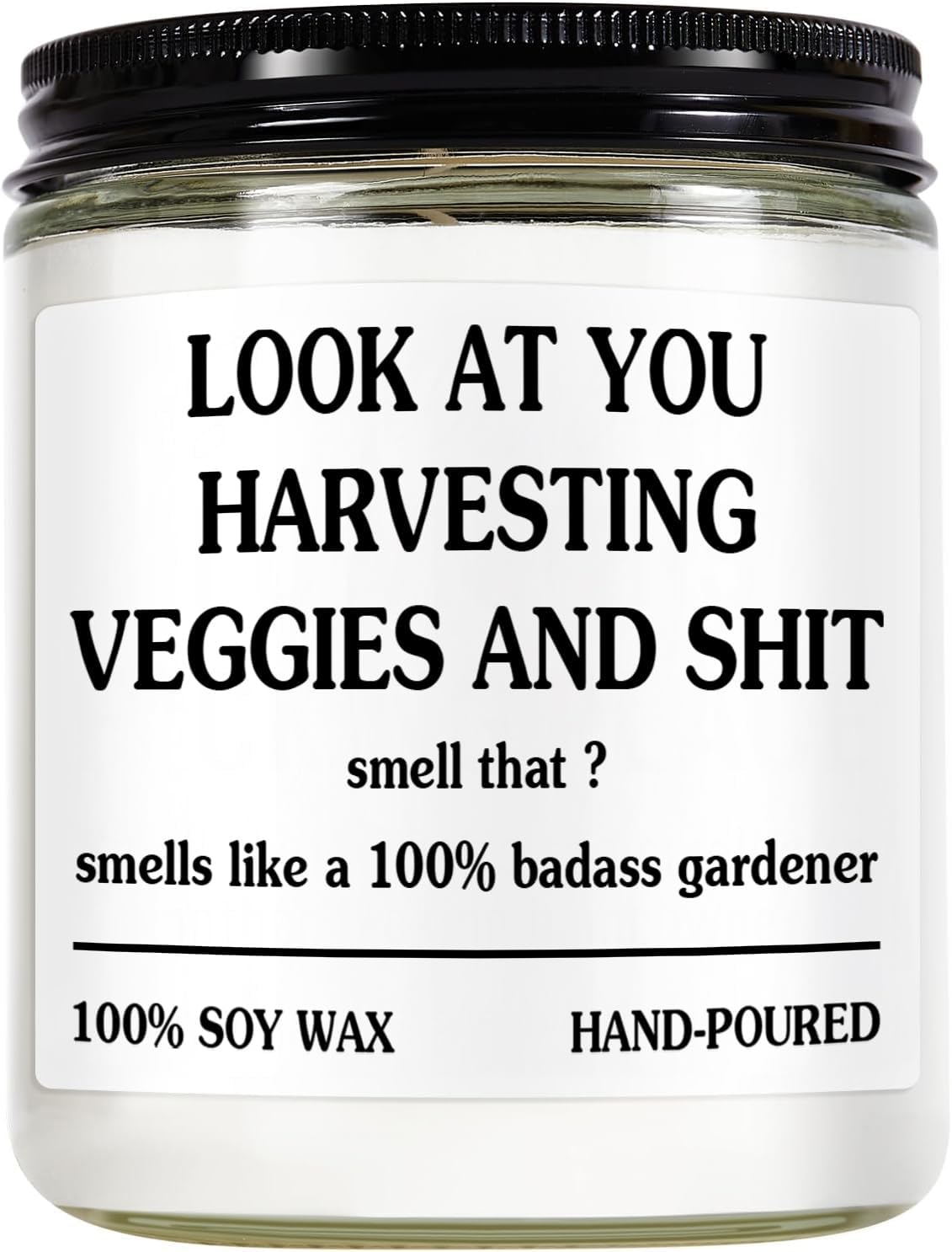 Wax Scented Candle — Gardening Gifts