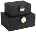 Luxe Beige Storage Basket — Set of 2