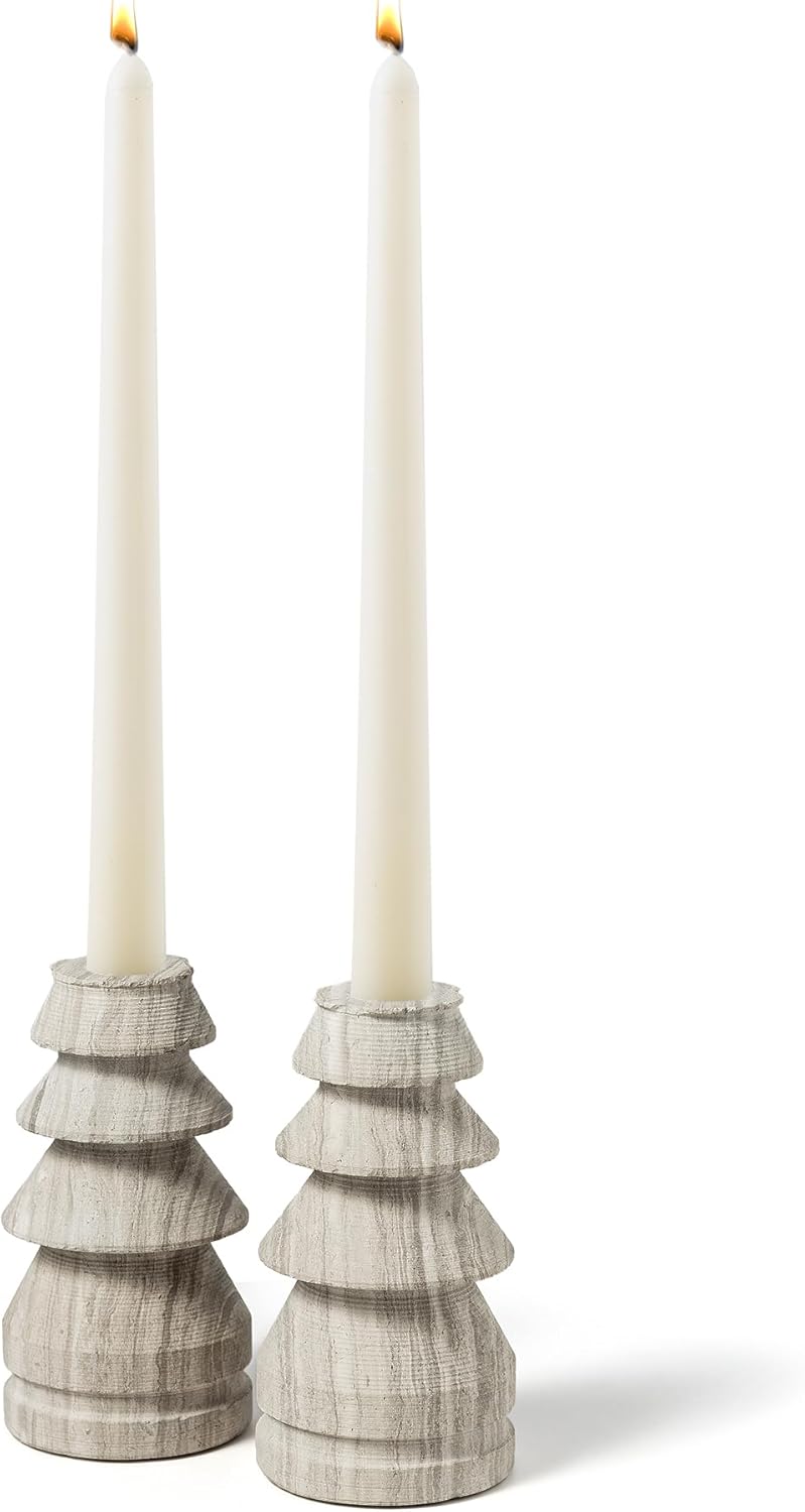 Luxe Beige Candle — 4" - View 7
