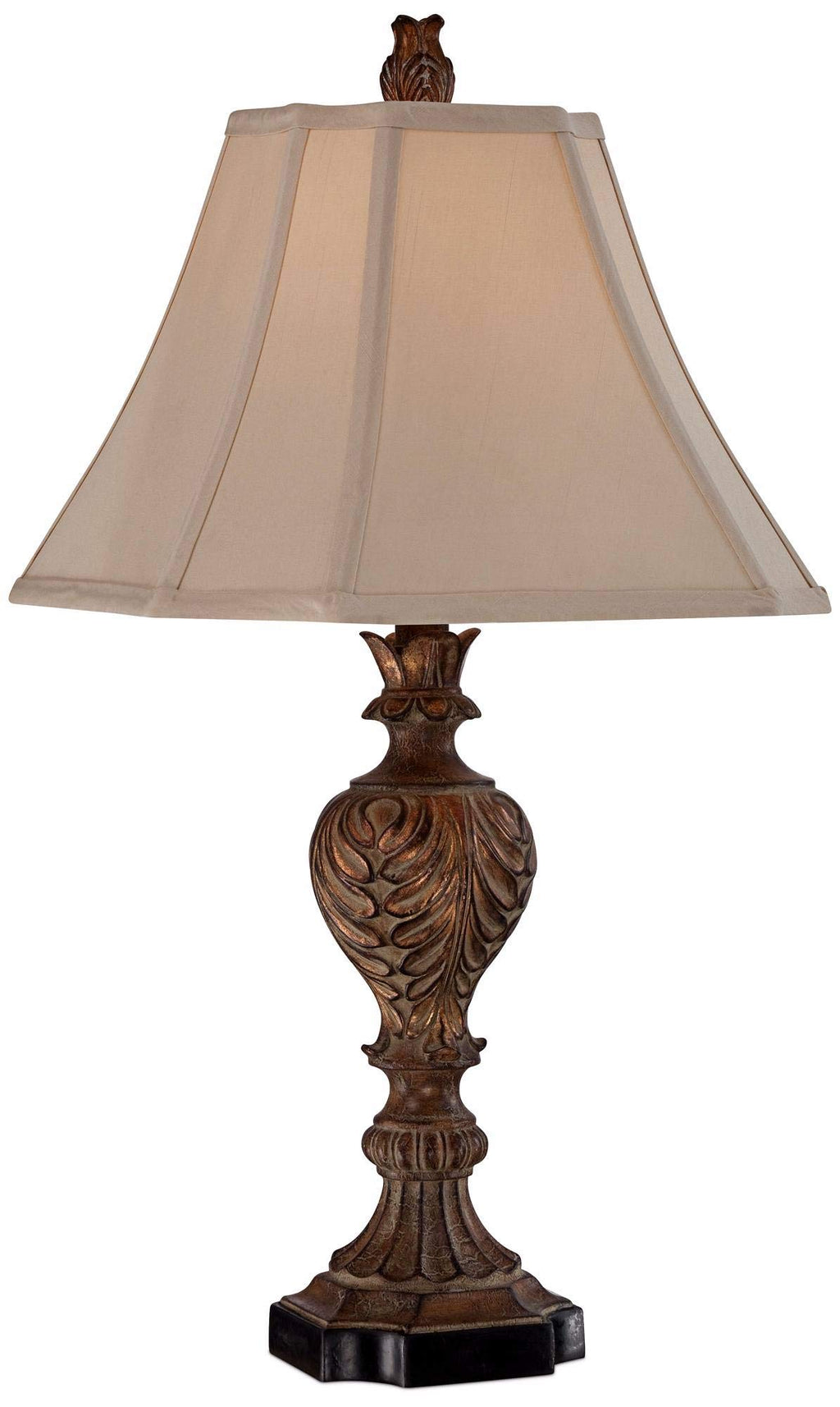 Brown Table Lamp — 25.5"