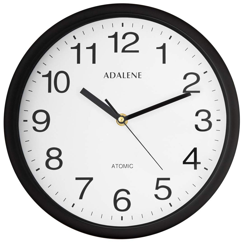 Battery Operated Mid-Century Wall Clock — 10"