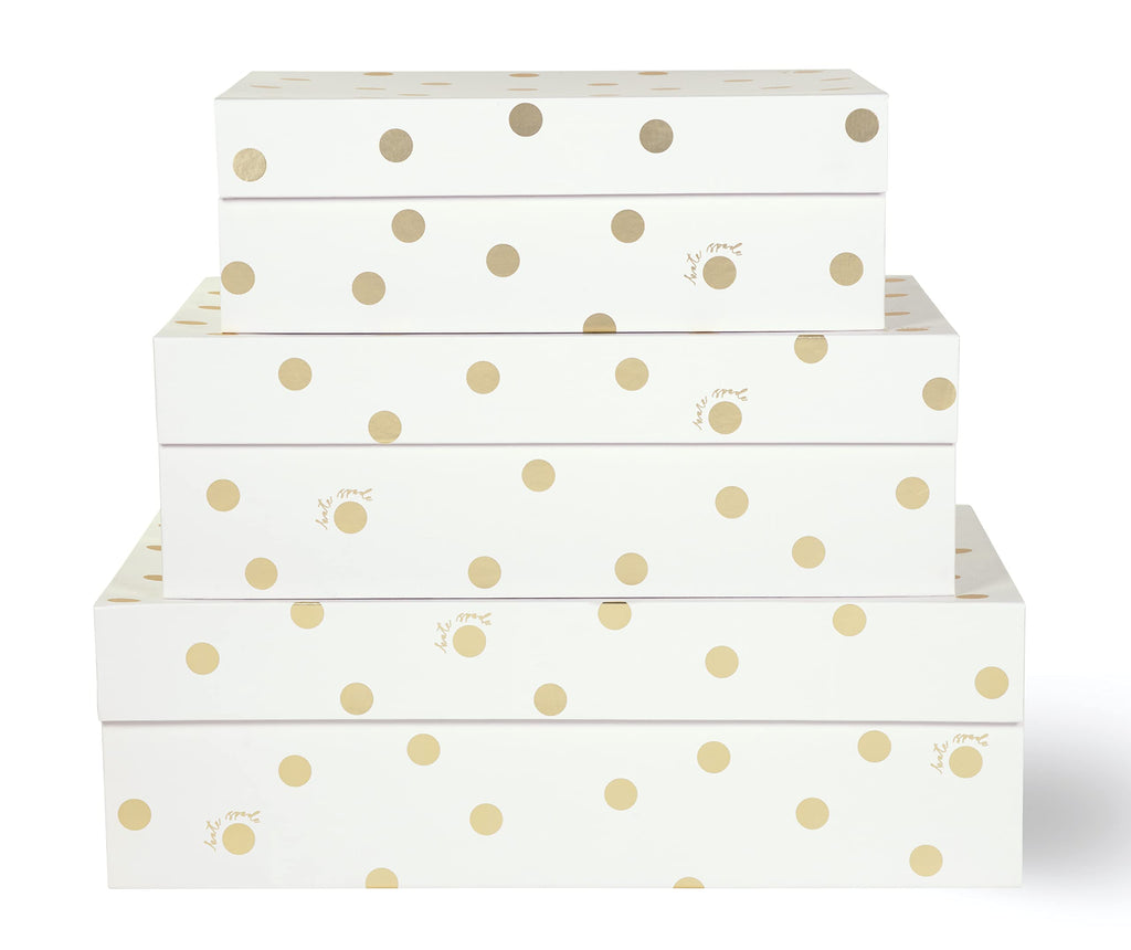 Luxe Gold Storage Bin