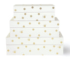 Luxe Gold Storage Bin