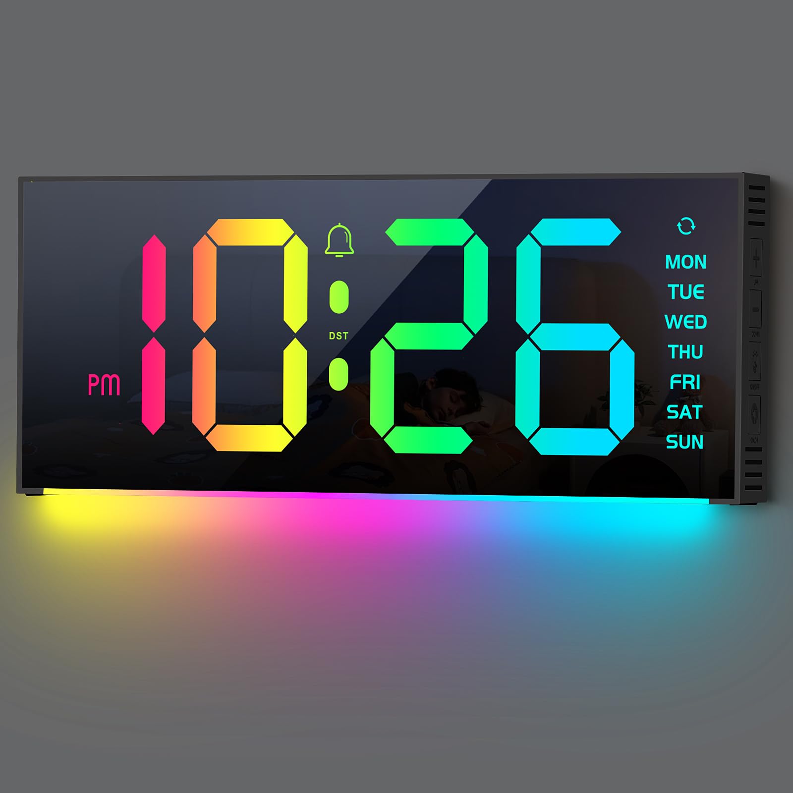 RGB Metal Table Lamp — 13"