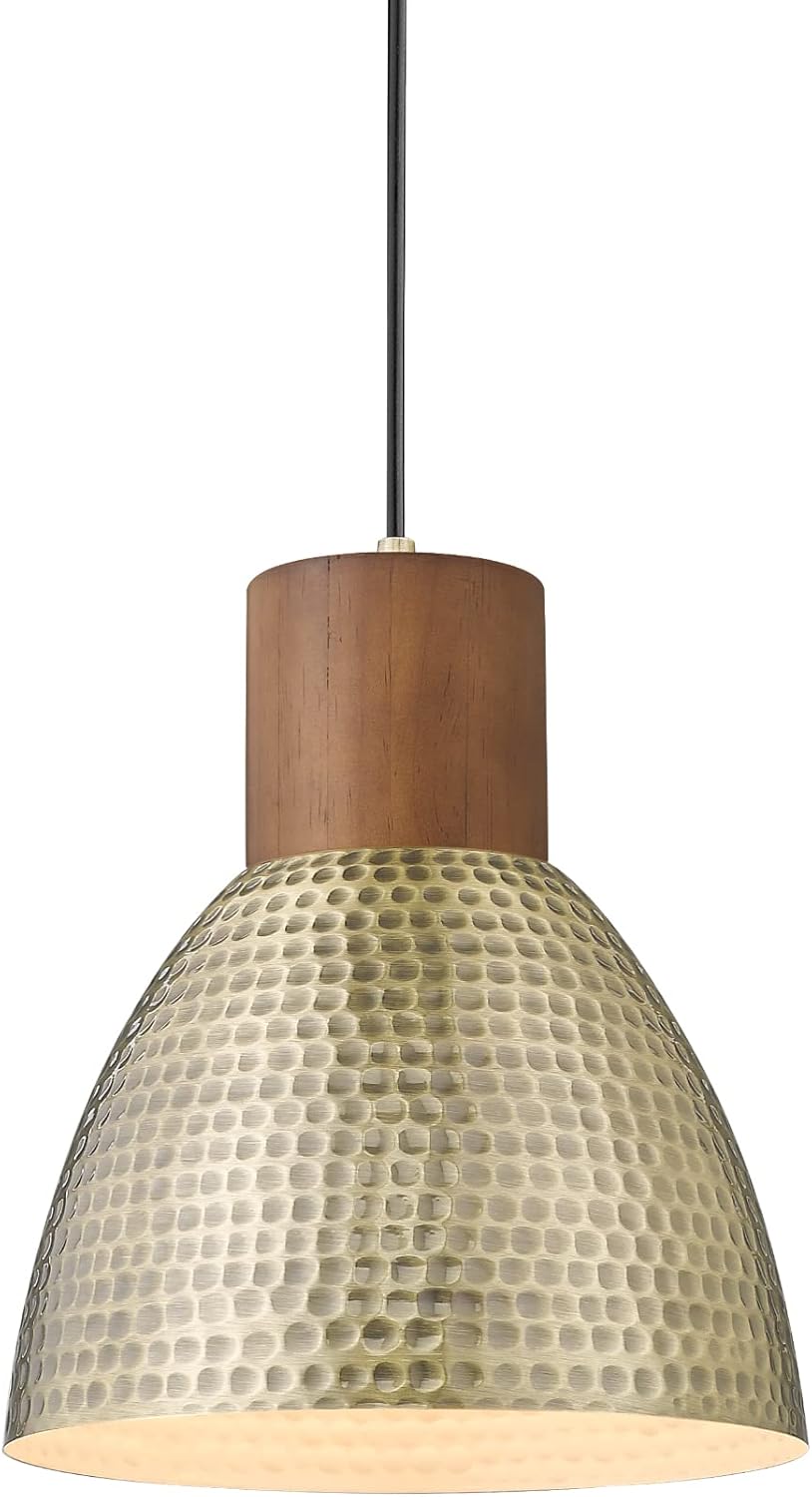Modern Black Pendant Light — Small