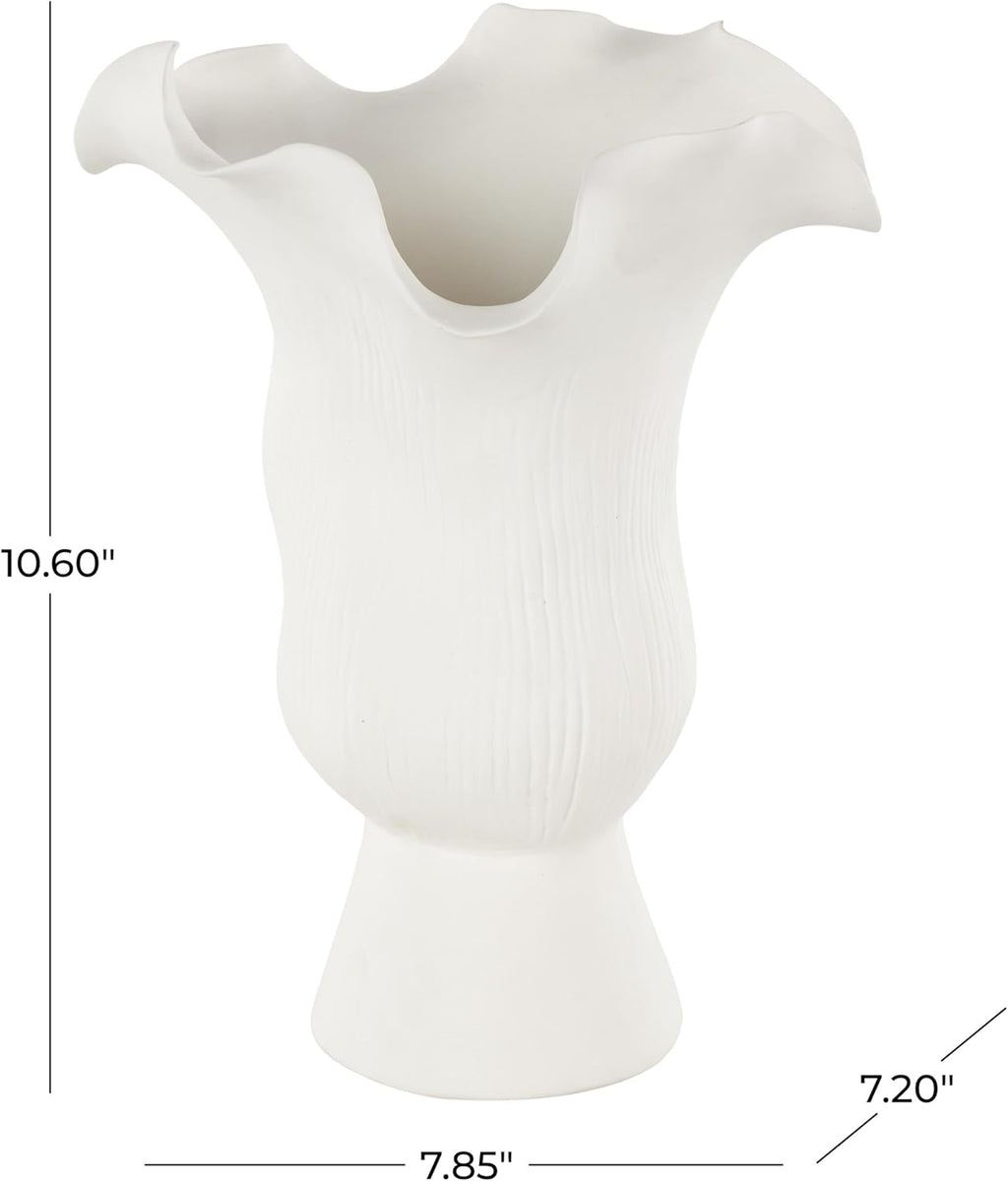 Black Flower Vase — 8" - View 6