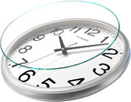Battery Operated Modern Brown Wall Clock — 11" - View 3