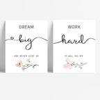 Framed Black Canvas Wall Art — 8" - View 4
