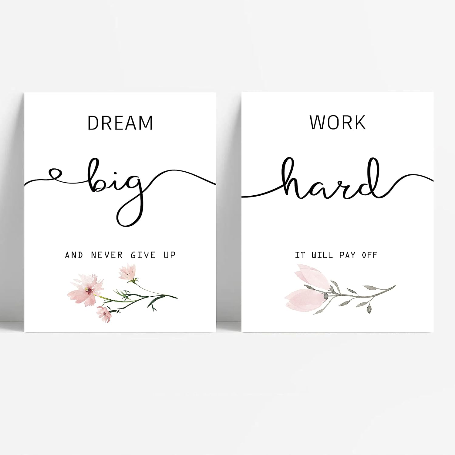 Framed Black Canvas Wall Art — 8" - View 4