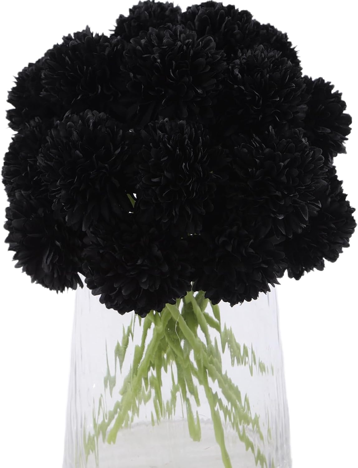 Black Artificial Flowers — Black