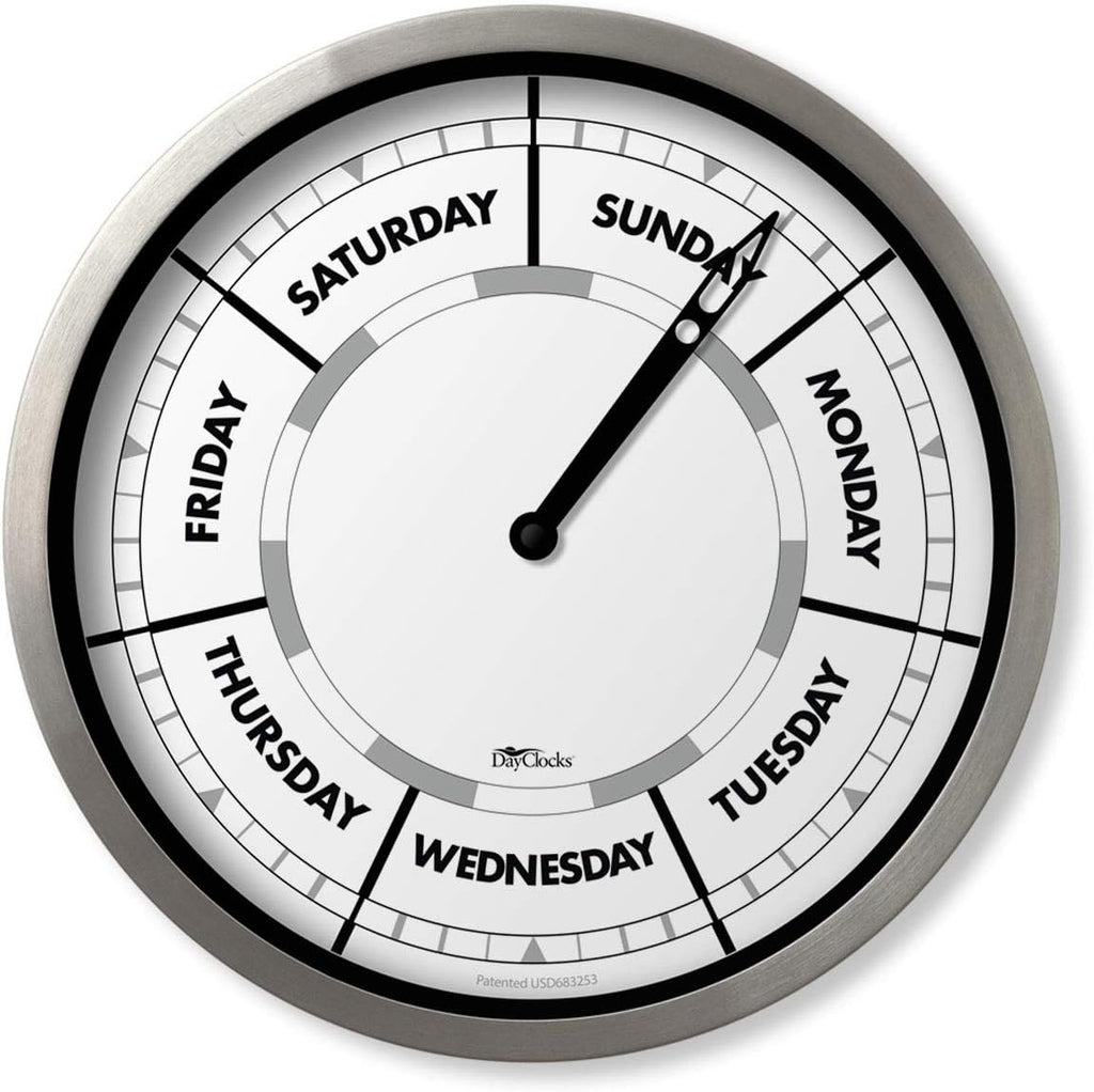 Brown Wall Clock — 10" - View 5