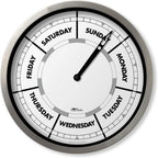 Brown Wall Clock — 10" - View 5