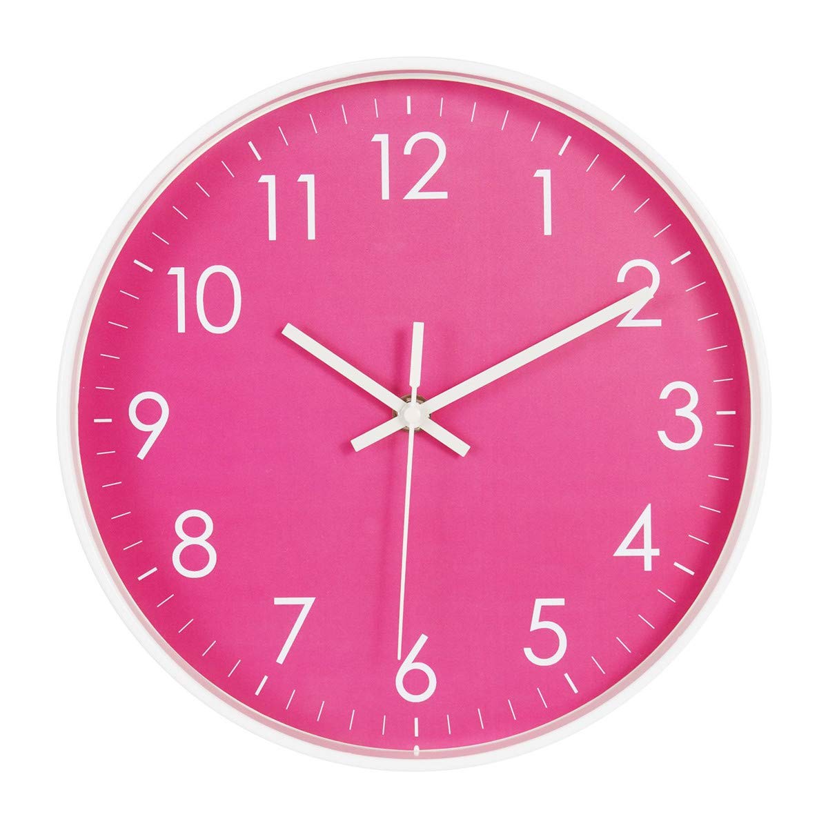 Battery Operated Modern Green Wall Clock