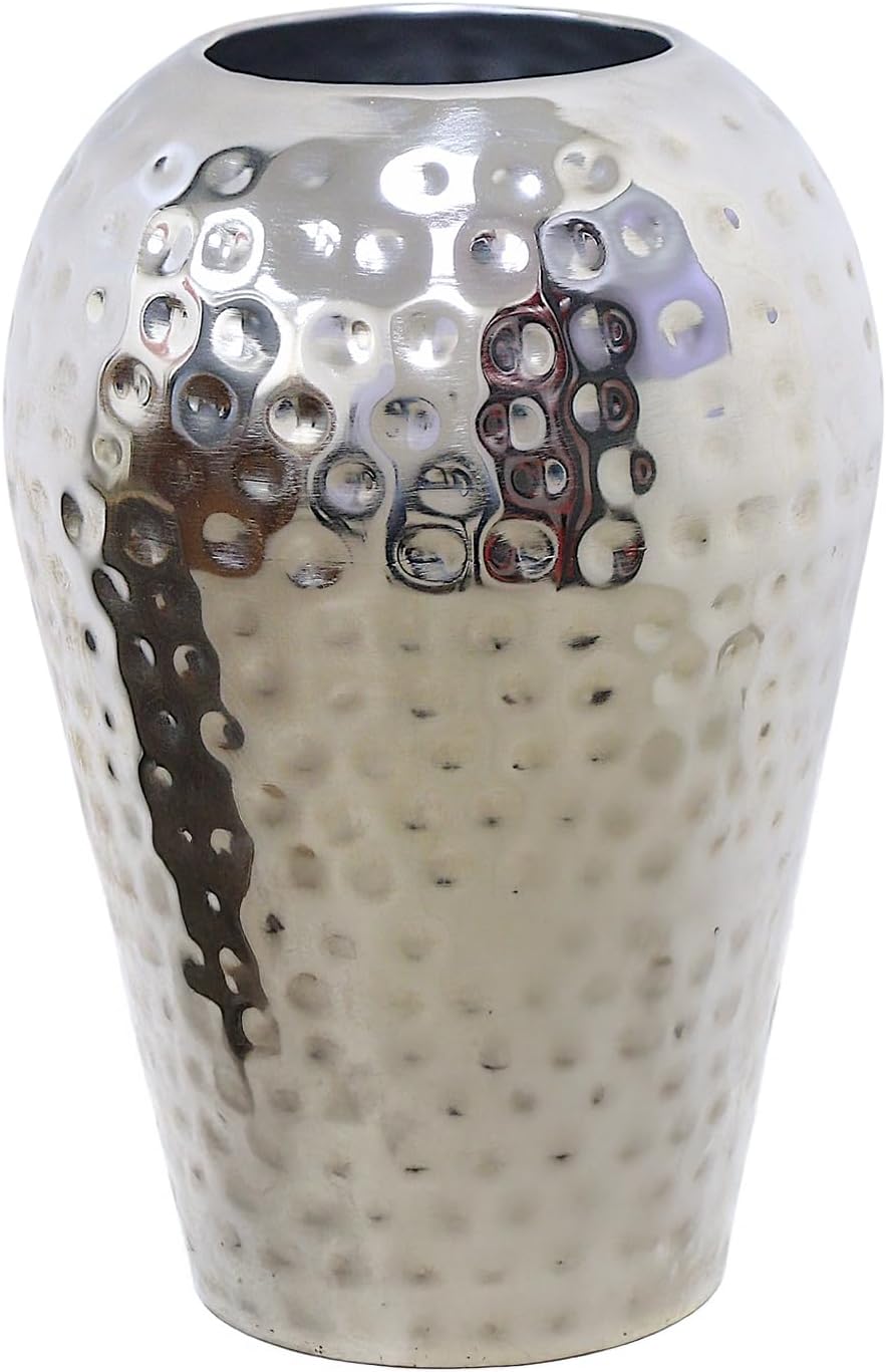 Silver Vase — 8.75" — Silver