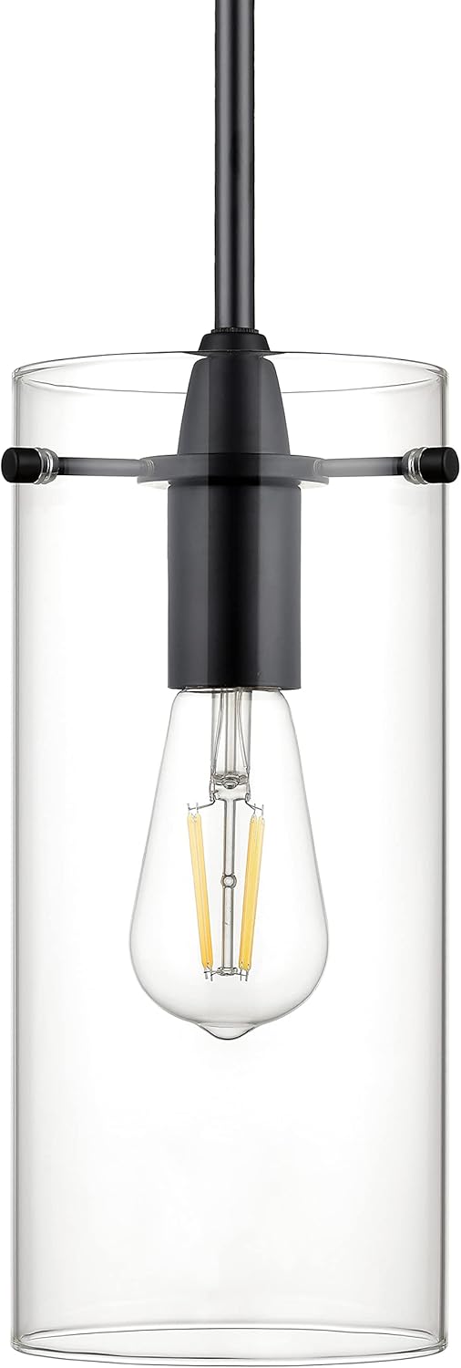 Black Pendant Light — Black