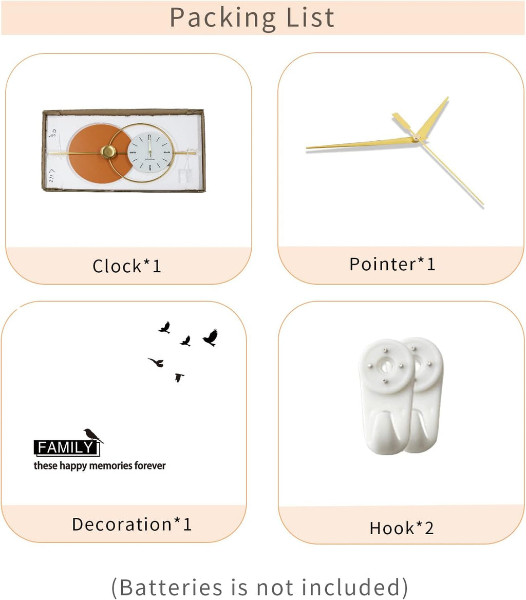 Modern Metal Wall Decor — 4" - View 7