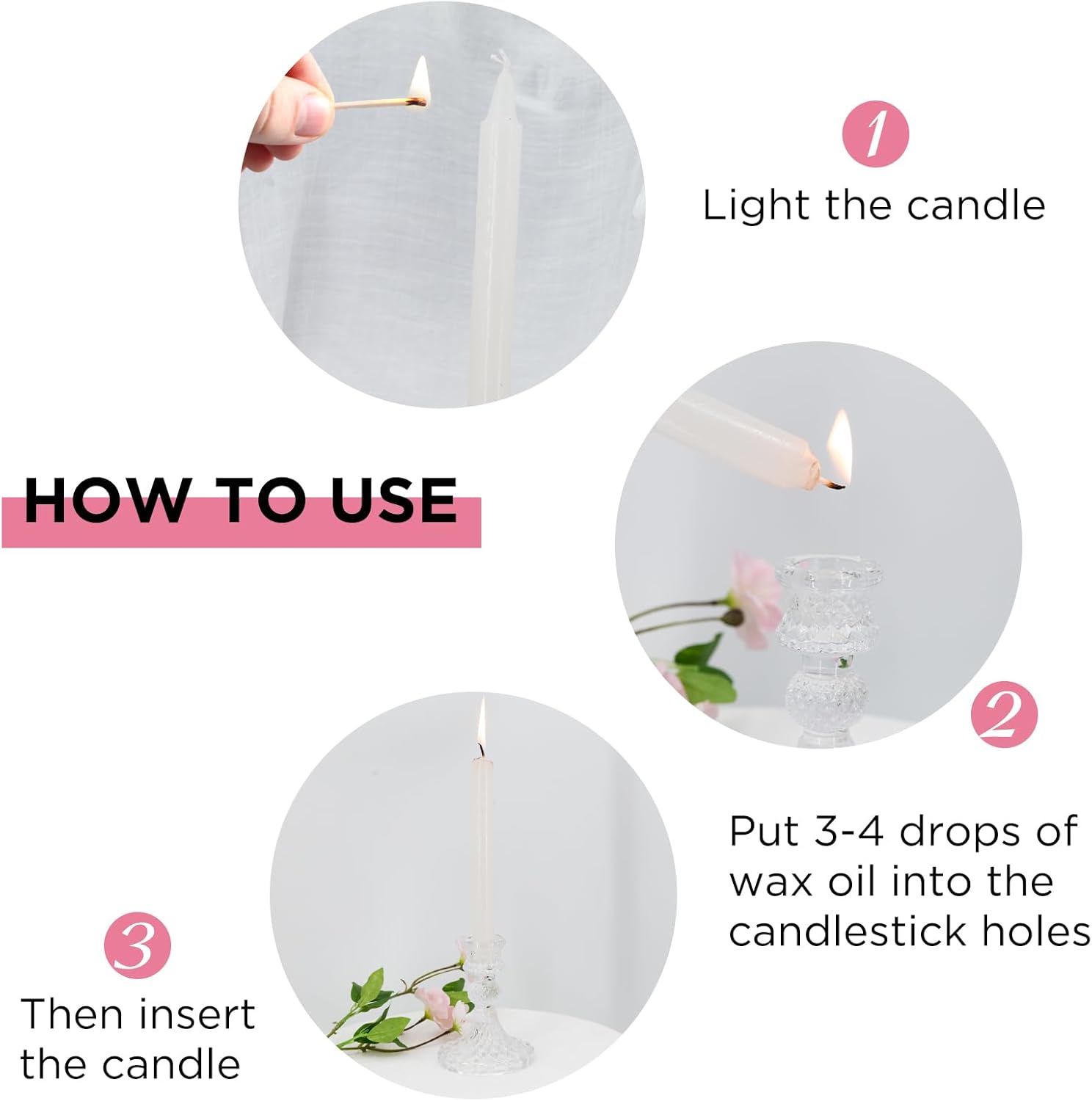 Luxe Glass Candle — 4" - View 6