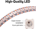 RGB Black LED Strip Light - View 3