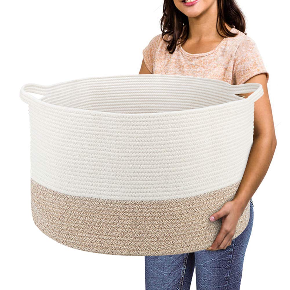Boho Beige Throw Pillow — 22"