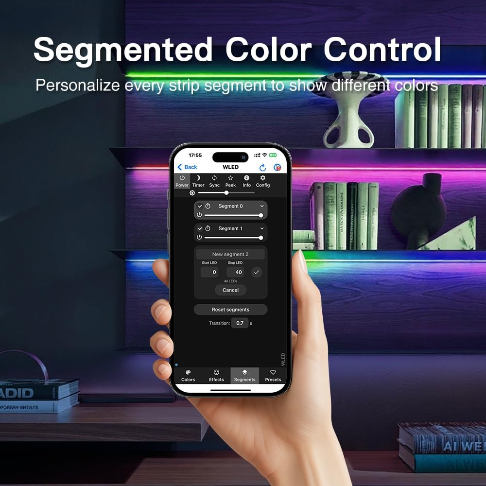 RGB Metal LED Strip Light - View 7