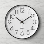 Battery Operated Modern Black Wall Decor — 12" - View 6