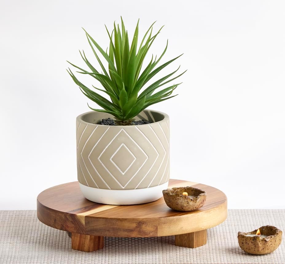 Farmhouse Faux Plant — 8" - View 3