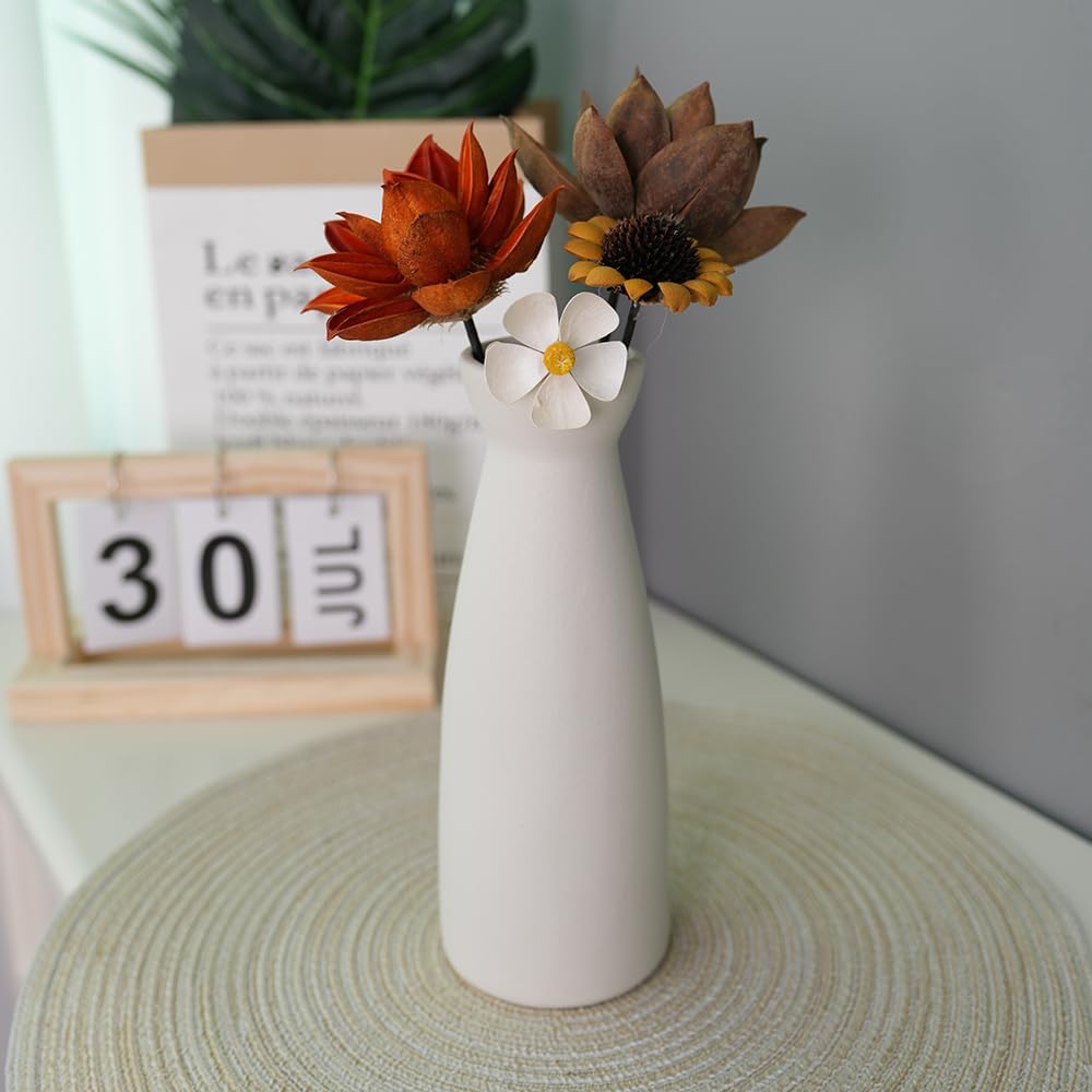 Boho Brown Vase Set — Set of 3 - View 6