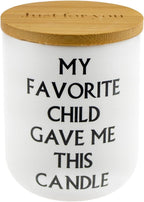 White Scented Candle — White(Mom01)