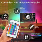 USB Metal RGB Strip Lights — 60" - View 4