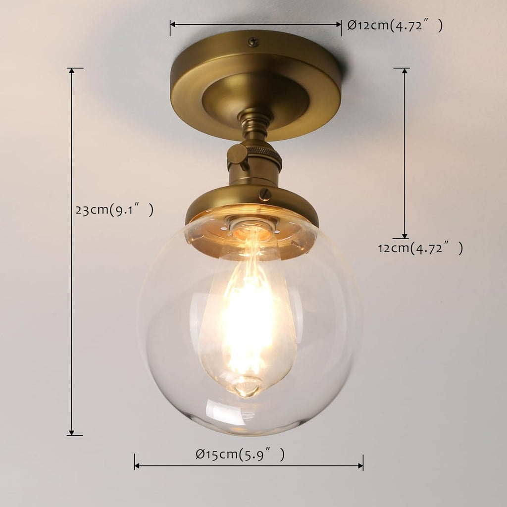 Vintage Luxe Black Pendant Light - View 5