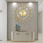 Luxe Black Wall Clock — 3" - View 7