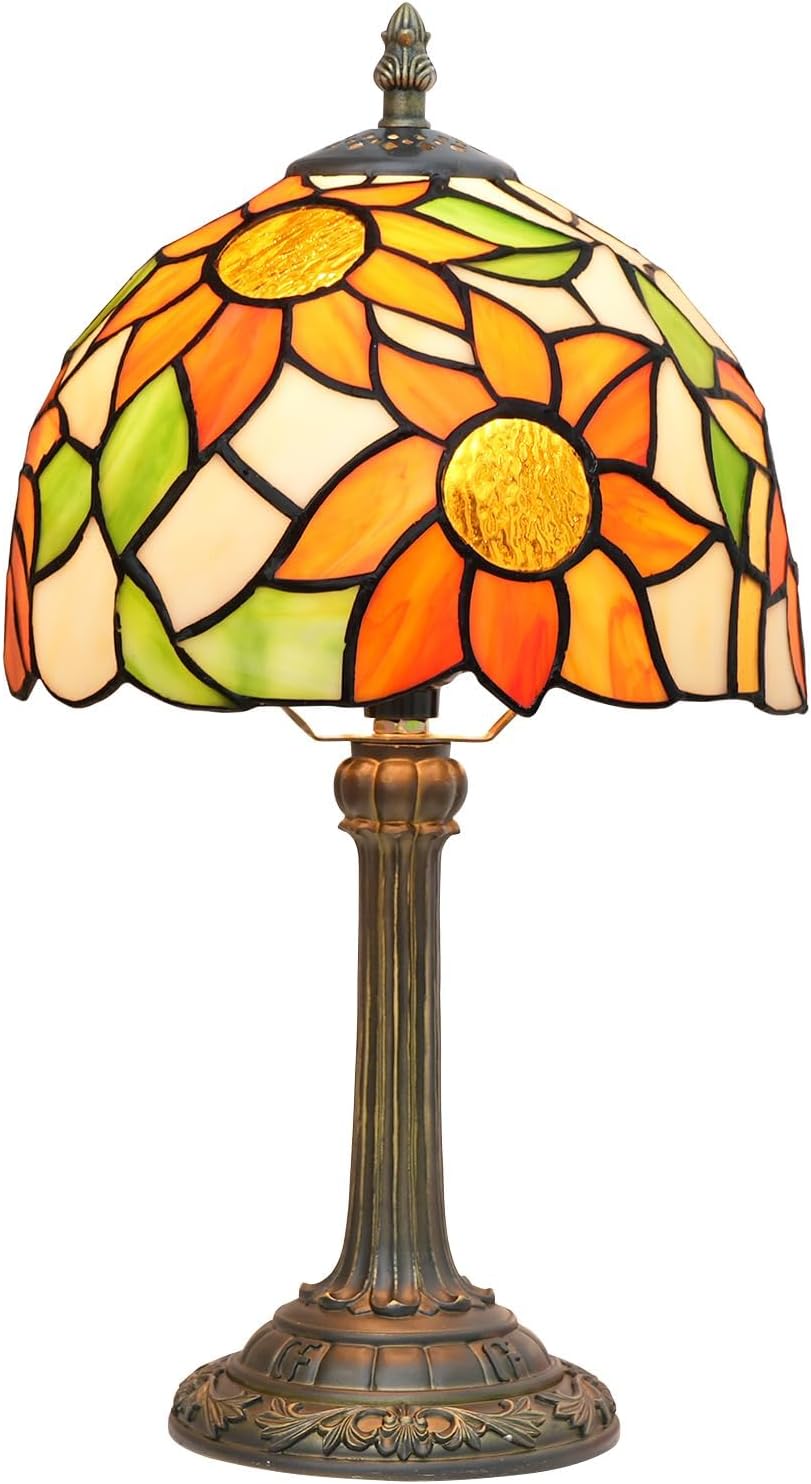 Blue Table Lamp — 8" — 8 inches-Sunflower