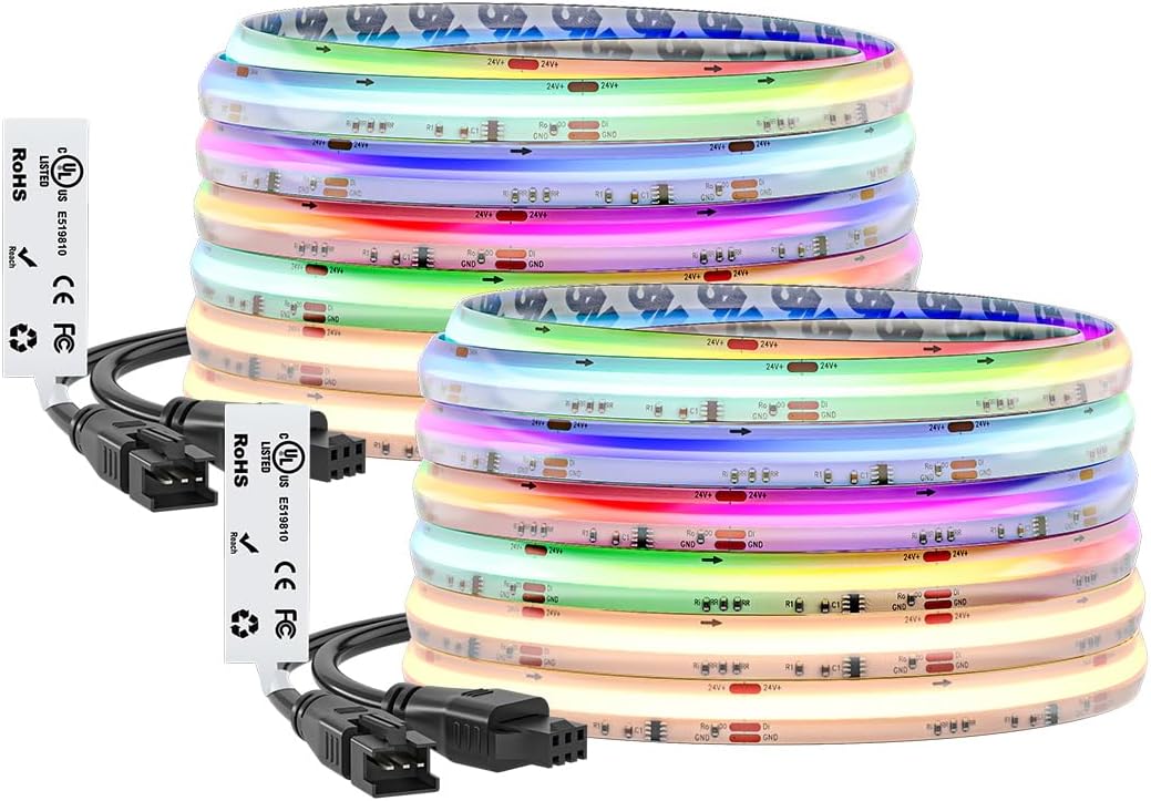 Smart Beige LED Strip Light — RGB+Warm White