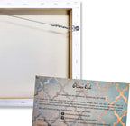 Wrapped Canvas Luxe Fabric Wall Art — 15" - View 7