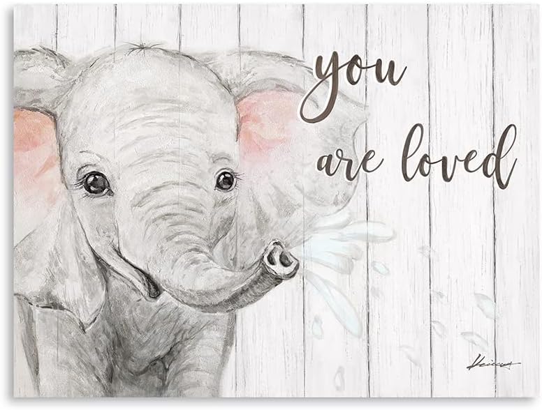 Framed Grey Canvas Wall Art — 16" — 16"x24"x1