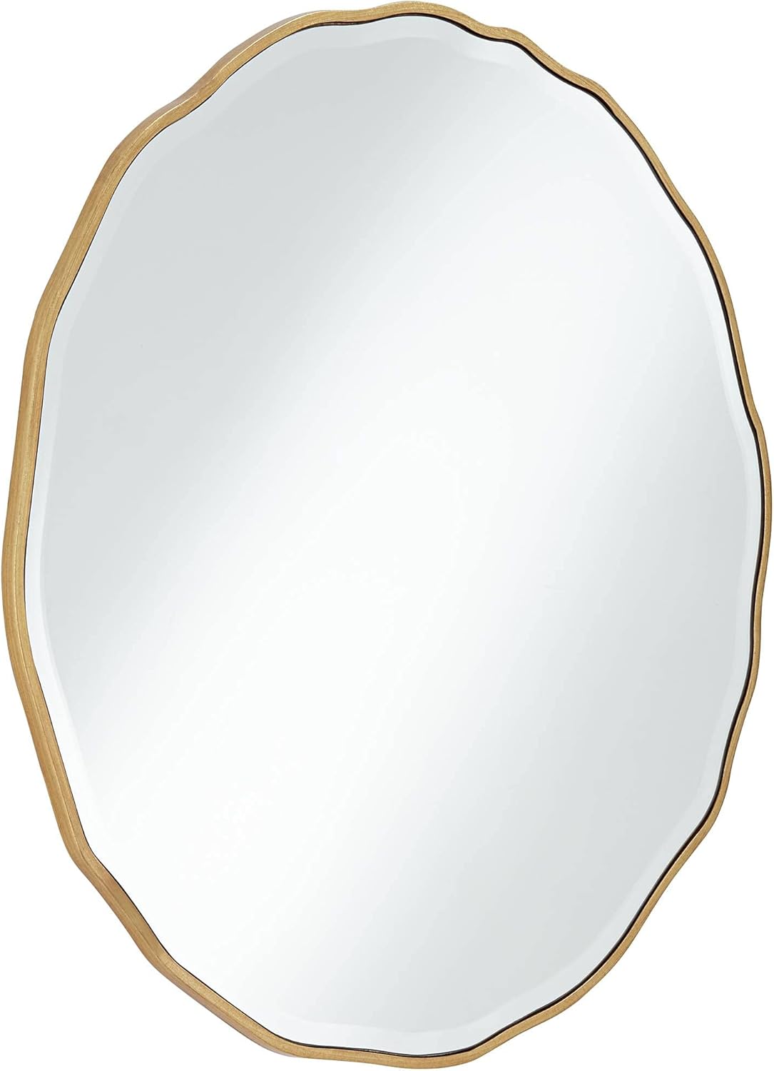 Beveled Luxe Wood Wall Mirror — 2" - View 5