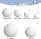 Round Glass Wall Mirror — 6" - View 2