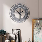 Farmhouse Grey Wall Clock — 30" - View 7