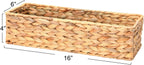 Rectangular Beige Storage Basket - View 2