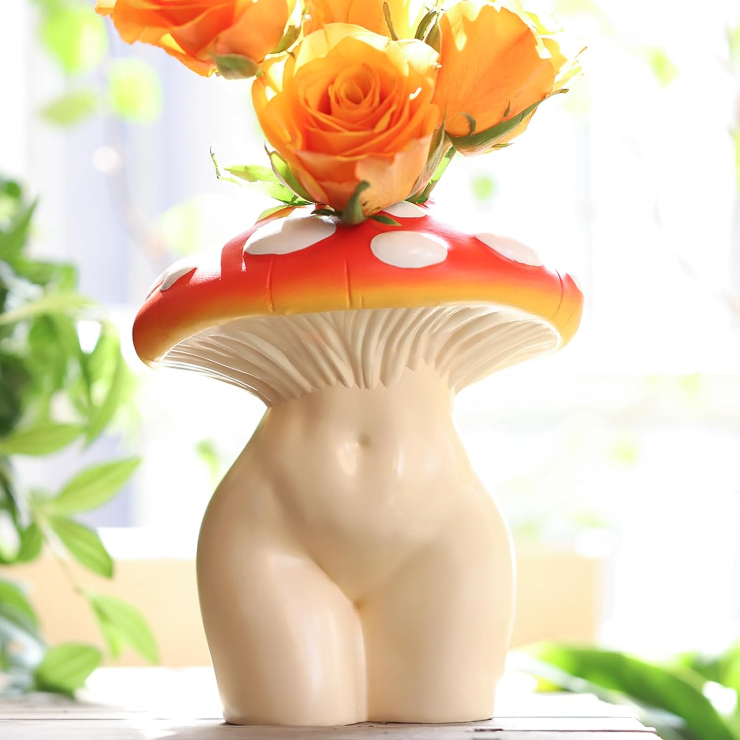 Boho Gold Vase — Gradient White
