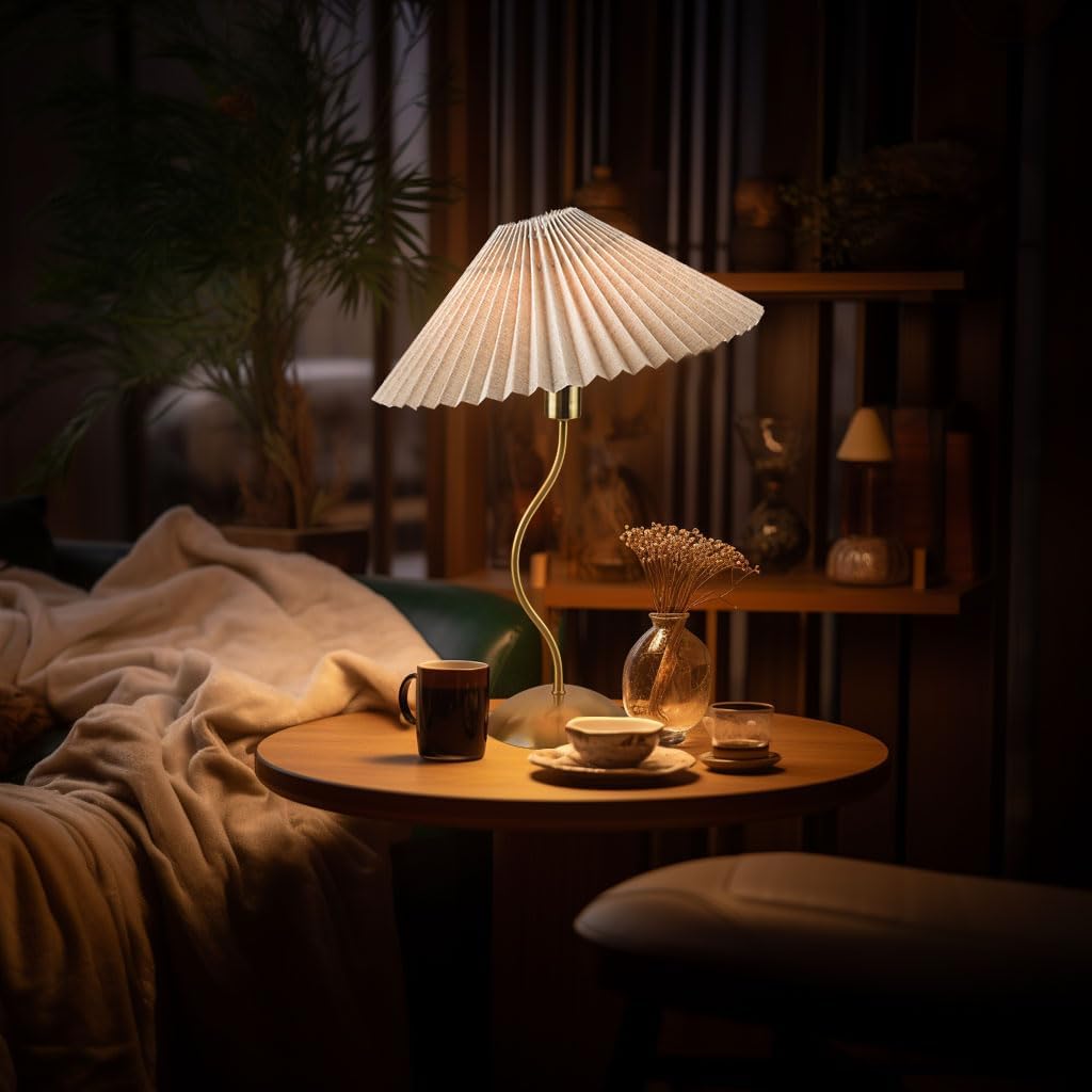 Black Nightstand Lamp - View 3