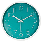 Round Modern Gold Wall Clock — 12"