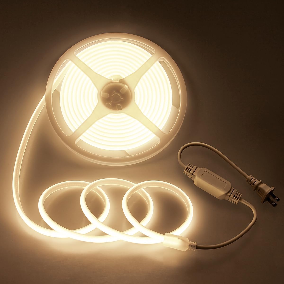 Dimmable White LED Strip Lights — Warm White