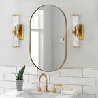 Oval Luxe Black Mirror — 1" - View 8