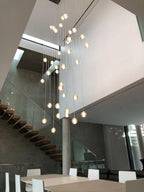 Luxe Metal Chandelier — 7" - View 8