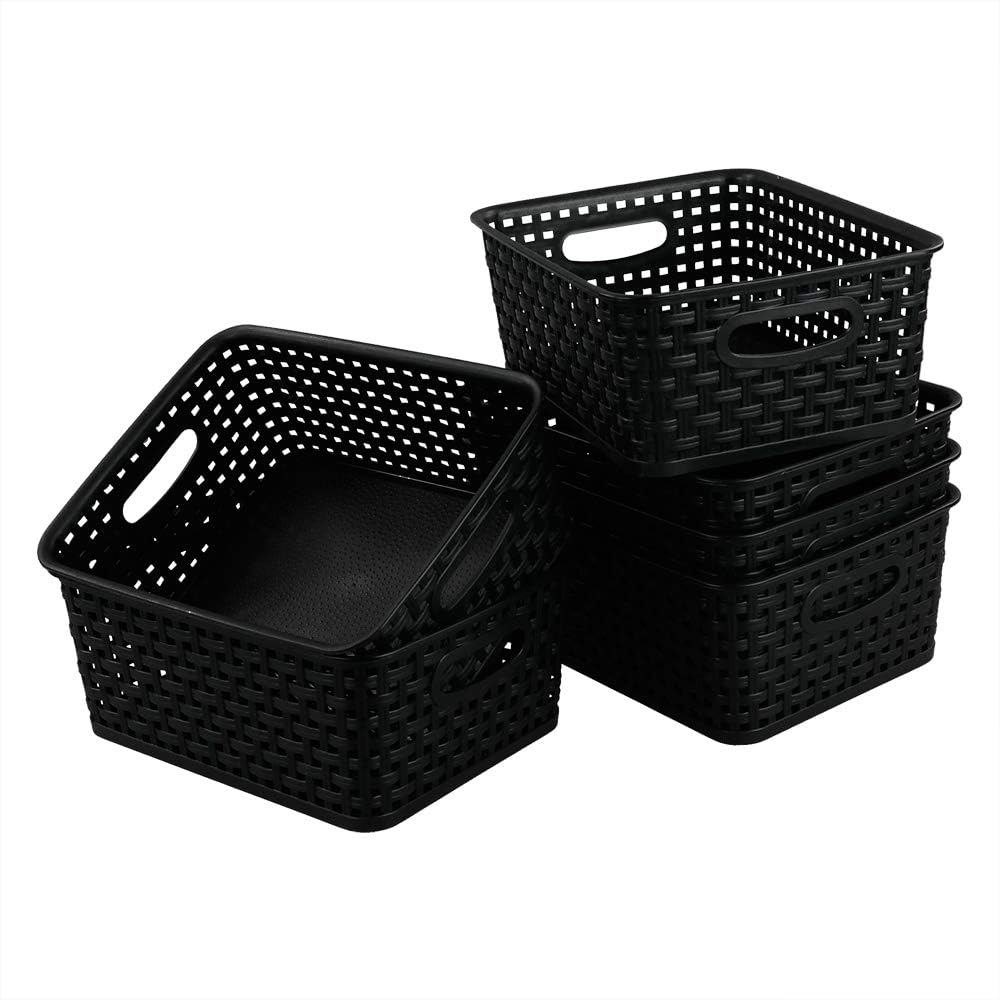 Boho Black Storage Basket - View 3