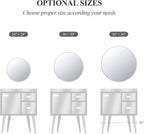 Beveled Beige Wall Mirror — 36" - View 7